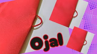 Como hacer un OJAL al AIRE, con los dedos. Para todos los botones. Costuras a mano.