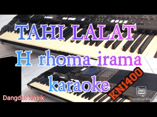 Tahi lalat karaoke lirik .  rhoma irama / tanpa vocal / lirik / kn 1400 class=