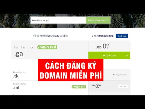 Video Hướng dẫn cách đăng ký tên miền tk miễn phí trên... - youtube