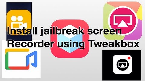 Install jailbreak screen recorder for non- jailbreak iphone devices using tweakbox