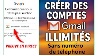 How to create an unlimited Gmail account without a phone number?