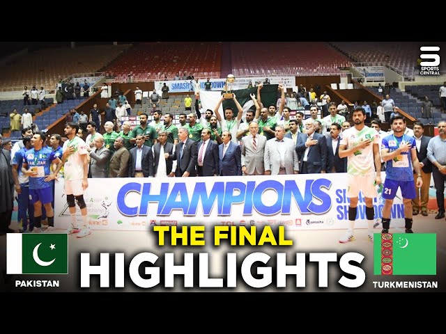 Full Highlights | Pakistan vs Turkmenistan | The Final | 2nd Engro Cava Volleyball Nations League 24 class=