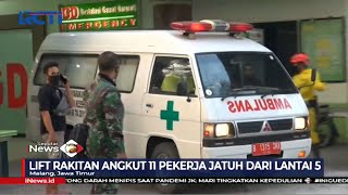 Terjatuh dari Lantai 5, Lift Proyek RSI Unisma Ambruk Tewaskan 4 Pekerja - SIP 09/09