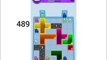 Drop Away Level 489 Walkthrough