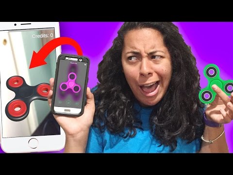 Trying fidget Spinner iPhone Apps! (Mystery Gaming) Trying fidget Spinner iPhone Apps! (Mystery Gaming)
