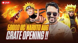 😎50000 UC NARUTO ULTIMATE CRATE OPENING🔥| BGMI LIVE @LoLzZzGaming #shortslive #shortfeed