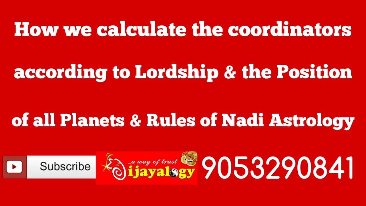 How we calculate coordinators according to Lordship & Position of ...