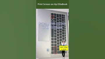 How to print screen in HP Elitebook #shorts #smartwaystowork