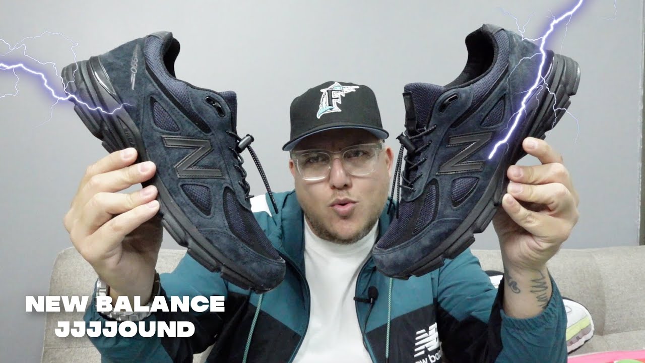 靴 New balance 990 v4 jjjjound New Balance 990v4 JJJJound en azul marino Hombre - M990JJ4 - ES