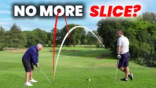 GOLFER FIXED HIS SLICE WITH NEW METHOD?