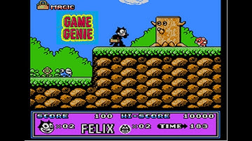 Felix the Cat Game Genie (Nintendo)