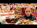 ALL YOU CAN EAT BUFFET IN BARCELONA SPAIN - Spanish ...