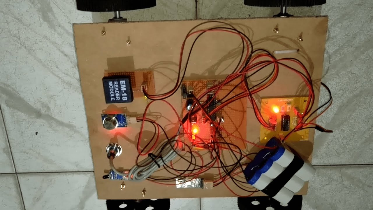 Android controlled robot for military application