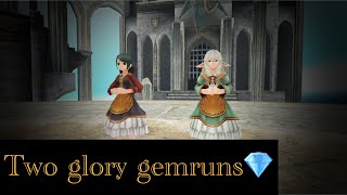 Rom 10 evil lefina and mage filecia glory gemrun #toramonline #gaming 
