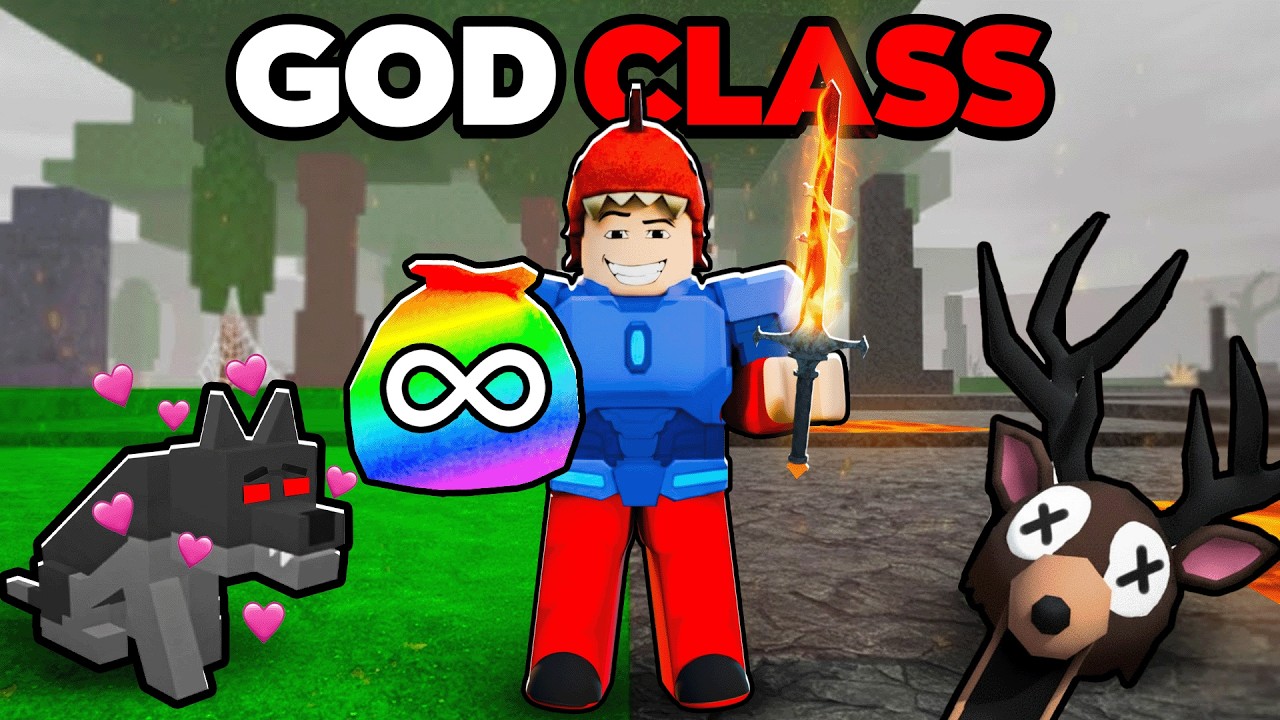 I Created a CUSTOM GOD Class in 99 Nights in The Forest! - YouTube