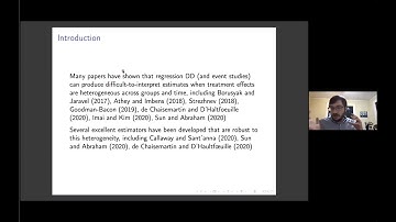 John Gardner "Two-stage differences in differences"