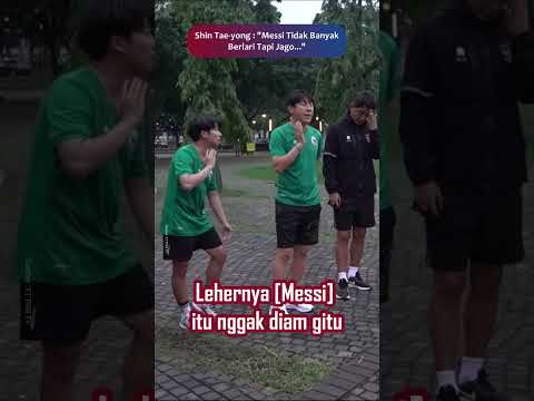 Shin Tae Yong Minta Timnas Indonesia Tiru Messi