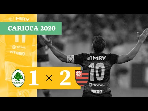 BOAVISTA 1 X 2 FLAMENGO – GOLS – 22/02 – CAMPEONATO CARIOCA 2020 – FINAL TAÇA GUANABARA