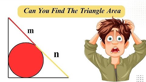 A Nice Math Olympiad Question l Can You Find The Area 
