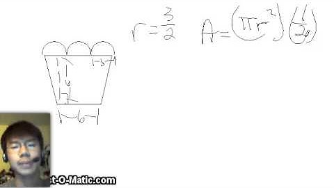 Geometry Extra Credit (No Captions) - Trapezoid/Semicircle Problem