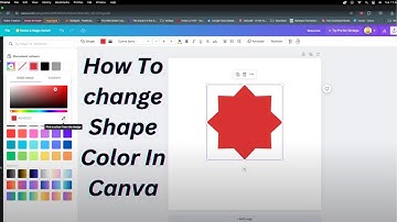 How to Change Shape Color in Canva