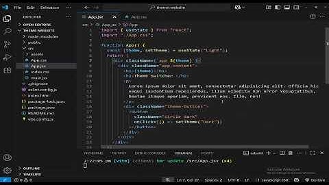 Build a Theme Switcher using React | React JS Tutorial
