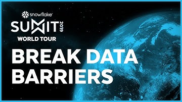Breaking Data Barriers with Snowflake - SUMMIT 2019 | Snowflake Inc.