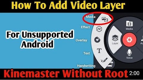 #kinemaster #kinemasterediting kinemaster media layer problem || kinemaster media ka option kaise la