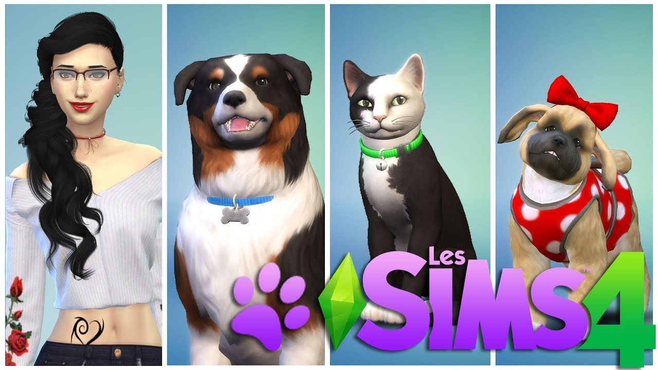 Sims 4 Chiens Et Chats Ma Future Véto Intro