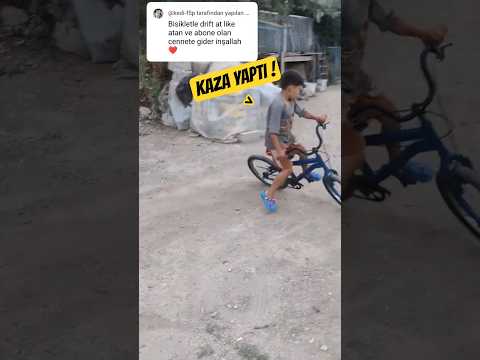Bisikletle drift attım! #keşfet #keşfetedüş #keşfetbeniöneçıkar
