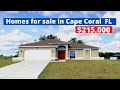 Homes for sale in Cape Coral Fl | $215,000 | 3 BEDR 2 BATH 2 CAR GARAGE ''its SOLD''