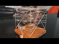 Rolling ball sculpture (number3) marble machine.slow - fast semi automatic marble run.