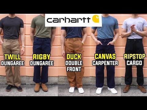 Carhartt 102802 Rugged Flex Relaxed Fit Canvas DoubleFront Utility Work  Pants