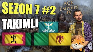 Age of Empires IV İftarlı Takımlı Maçlar  Sezon 7 DEV Takımlı | AoE4 S7 #2 @IbyAoe