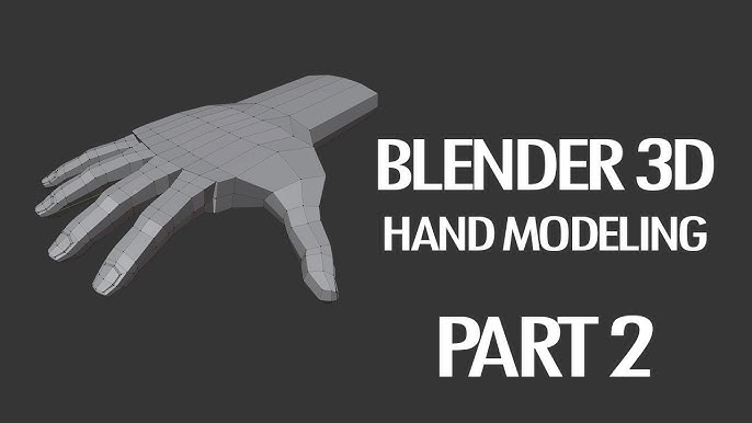 Tutorial: EASY Hands In Blender - Beginners 