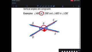 1-5 Video 1 - Angle Relationships