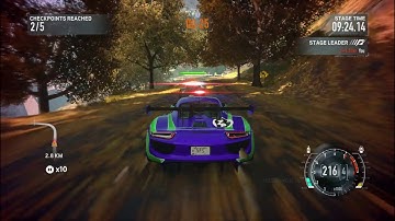 Need For Speed The Run Stage 9 - State Forest Gameplay Walkthrough No Commentary Porsche 918 RSR