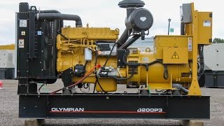 200 kW Olympian Diesel Generator Set -480 V Low-Hour Used  #87305