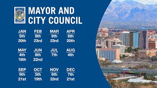 Mayor & City Council Meetings - June 22nd, 2021