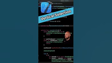 Xcode Tip - Vertical Code Selection #iosdeveloper #swift #xcode
