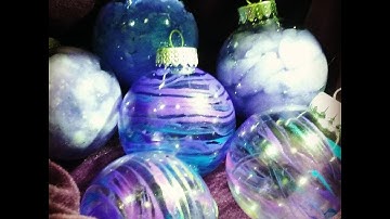 Galaxy Ornaments-DIY-#lovewinterart-A1 Legged Life