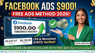 Full Facebook Ads Threshold  |  Online Earning Method 2026 | tiktok Threshold Method News