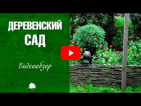 Деревенский сад своими руками фото