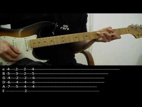 RHCP - Feasting on the flowers (lesson w/ tabs)