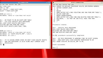 Understanding Authid Current_user Authid Define with example