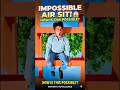 Impossible Air Sitting Challenge 💀😱 #shorts #gravity #ashortaday