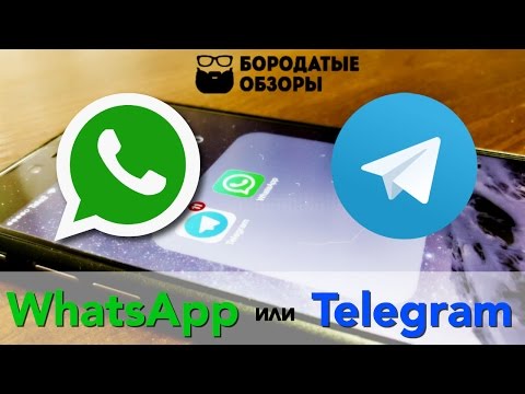 WhatsApp или Telegram?