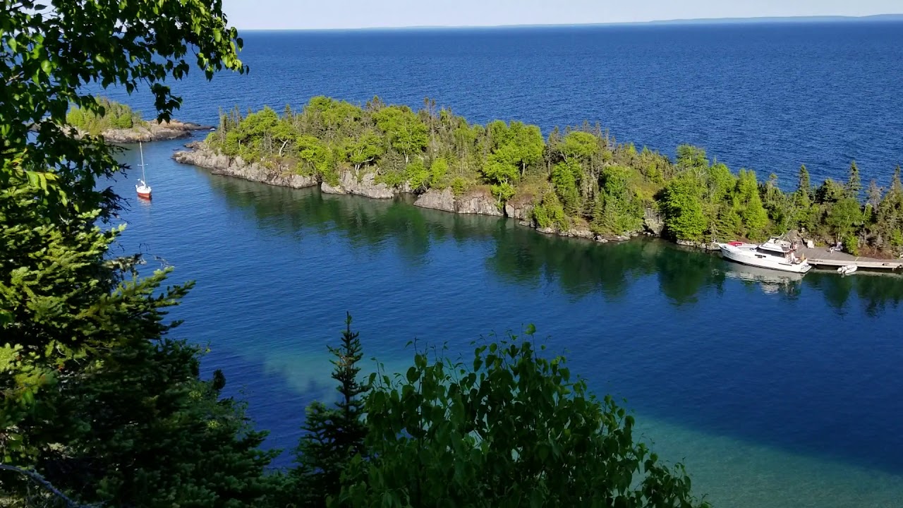 Sailing Superior Thompson Island Harbor A Birdseye View YouTube