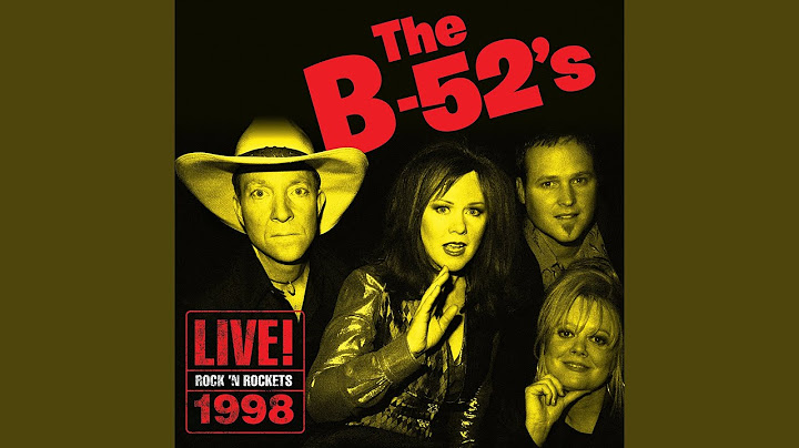 Rock Lobster Studio version - Studio performance video thumbnail