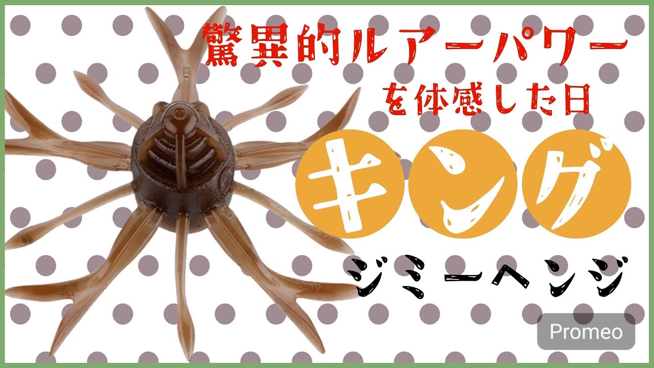 圧倒的ルアーパワー！キングジミーヘンジを使いこなせ！バス釣りin
